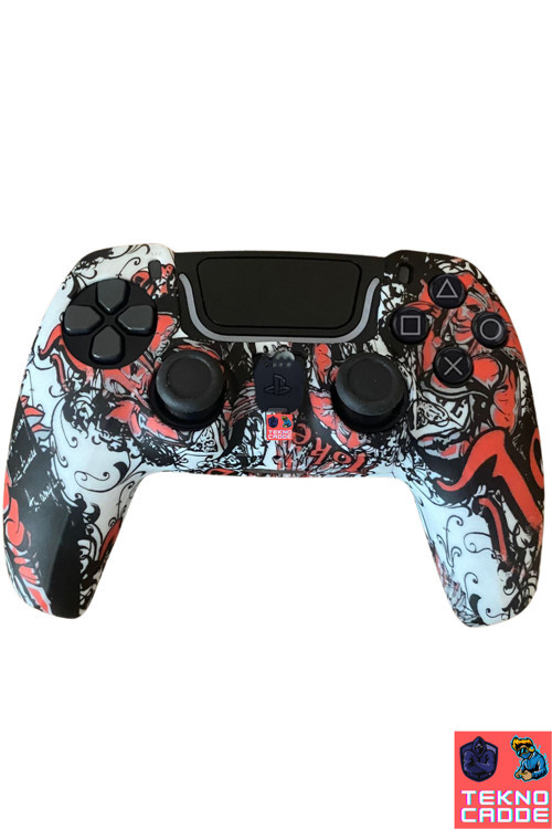 Playstation 5 Dualsense Uyumlu Desenli Joystick Koruyucu Kılıf