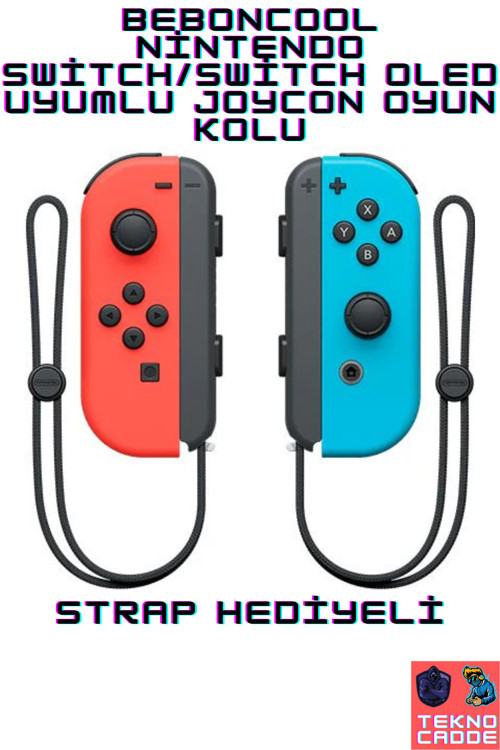 Nintendo Switch/Switch OLED Uyumlu Joycon Oyun Kolu