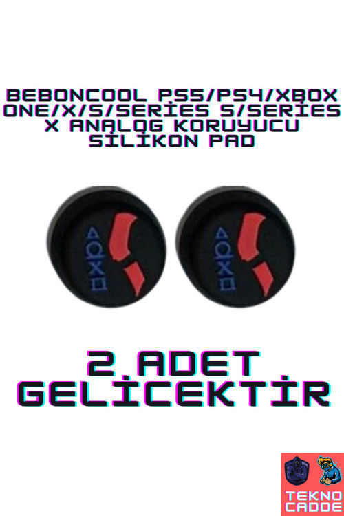 NeW3D Ps5/Ps4/Xbox ONE/ONE X/ONE S/Series S/Series X/Switch PRO Uyumlu Analog Koruyucu Silikon PAD