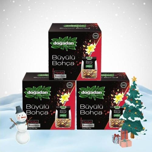 Yılbaşı Paketi Büyülü Bohça Rooibos Vanilyalı Karışık Bitki Çayı X 3