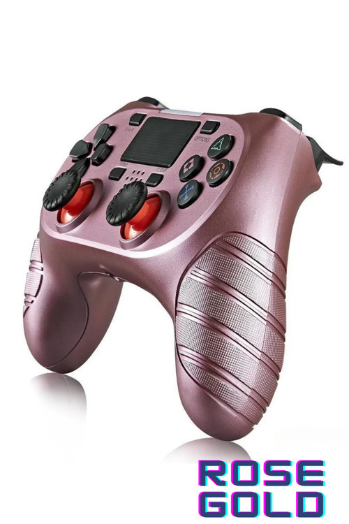 S8-P PS4 PC Uyumlu Çift Titreşim MOTORU Bluetooth Joystick Gamepad