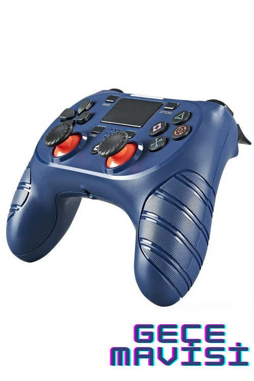 S8-P PS4 PC Uyumlu Çift Titreşim MOTORU Bluetooth Joystick Gamepad