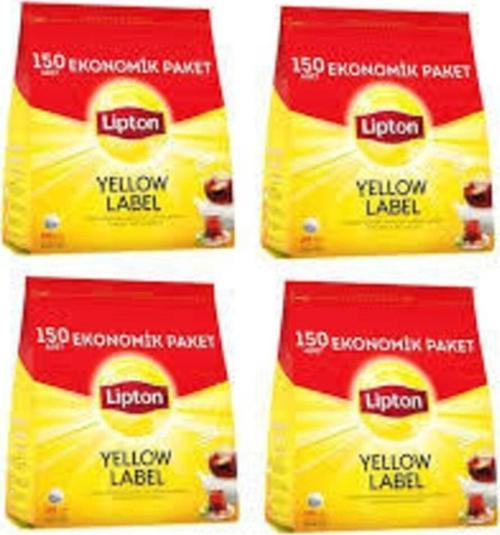 Yellow Label Demlik Poşet Çay 150Li *4 Paket