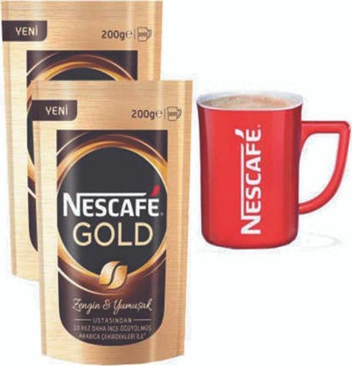 2 Adet Gold Eko Paket 200 Gr - Bardak Hediyeli
