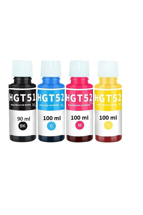 Ink Tank 315 (Z4B04A) Yazıcı Uyumlu 4 Renk Muadil Mürekkep Seti 90/100 ML