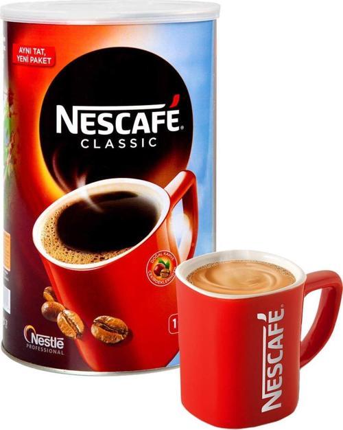 Classic 1 Kg -Kahve Teneke Kutu + Kupa Hediyeli
