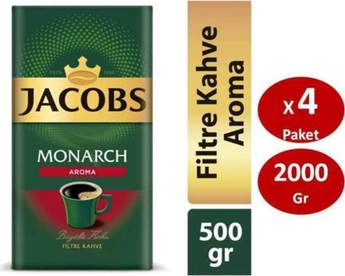 Monarch Aromalı Filtre Kahve 500 Gr X 4Lü Set
