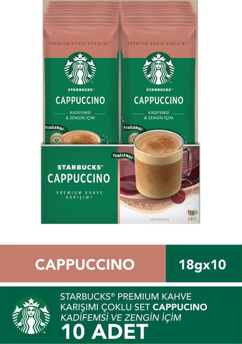 Cappuccino Premium Kahve Karışımı 14 Gr X 10 Paket