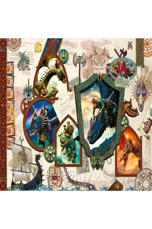 HD 113 HOW TO TRAİN YOUR DRAGON PUZZLE 200 PRÇ