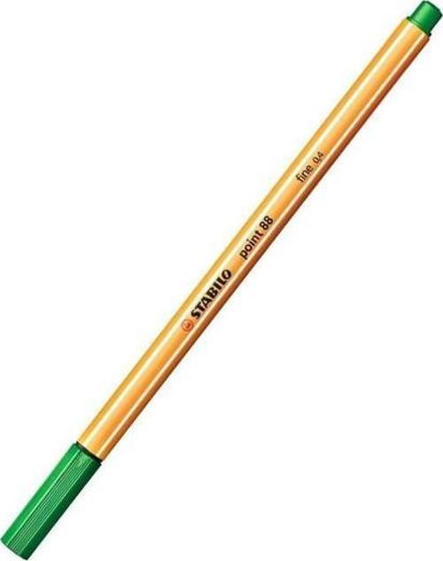 Point 88 Fineliner Yeşil Kalem