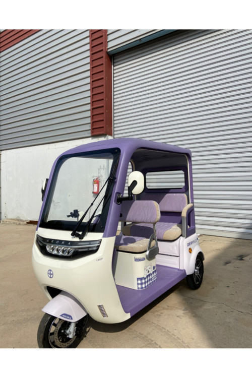 Derya Pro Üç Tekerlekli Motosiklet Lila Renk