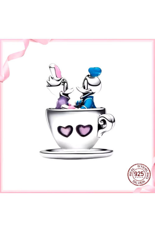 Disney Parks Donald Daisy Duck Çay Fincanı Charm