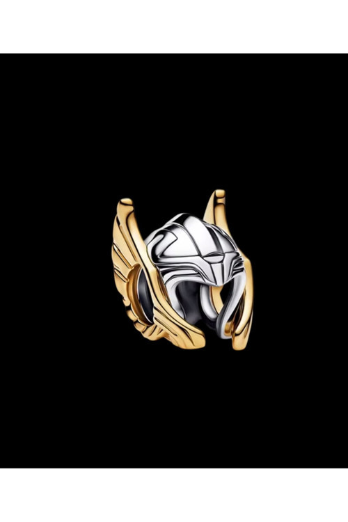 Gümüş Marvel Thor Kask Charm