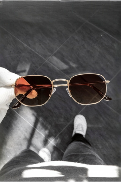 Yeni Sezon Beşgen Unisex Güneş Gözlüğü