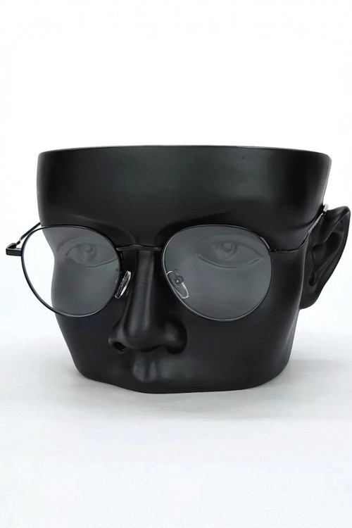 Mavi Işık Korumalı Gözlük Optik Uyumlu Camları Değişebilir Round Bay- Unisex Gözlük