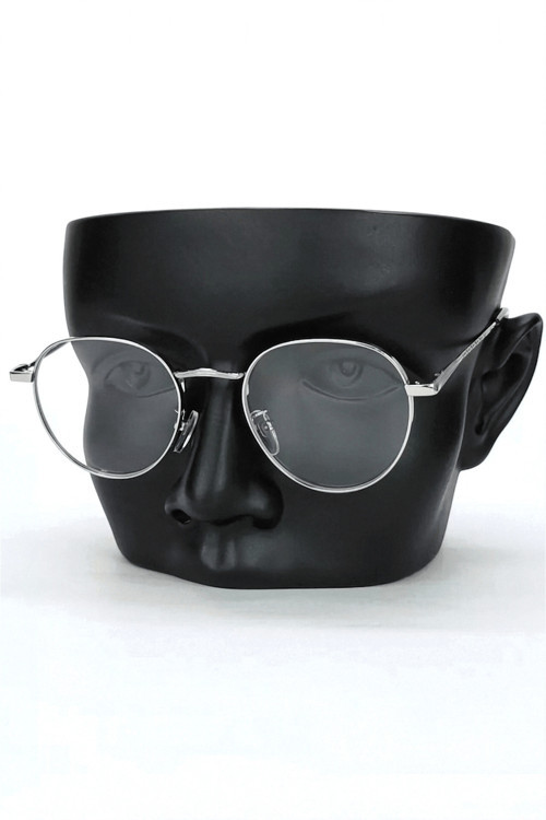 Mavi Işık Korumalı Gözlük Optik Uyumlu Camları Değişebilir Round Bay- Unisex Gözlük