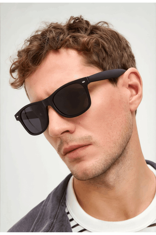 Unisex Güneş Gözlüğü Wayfarer Uv Korumalı Kemik Gözlük