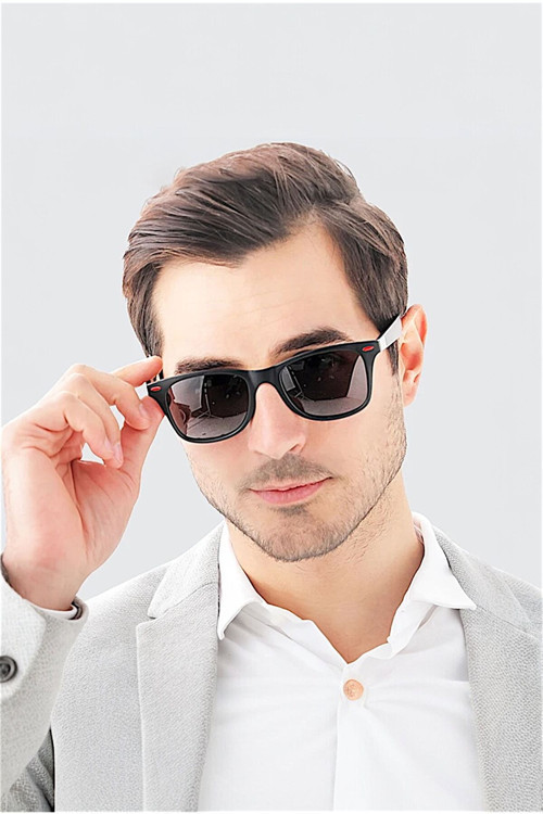 Bp3019 Unisex Kırmızı Detay Güneş Gözlüğü