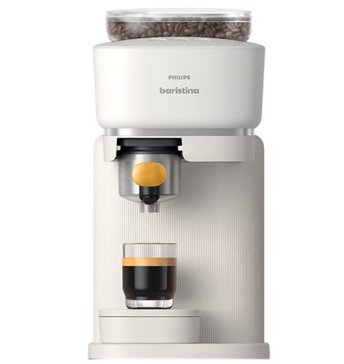 Philips Baristina Serisi Espresso Makinesi, 16 Bar Basınç, Kompakt, Beyaz, BAR300/03