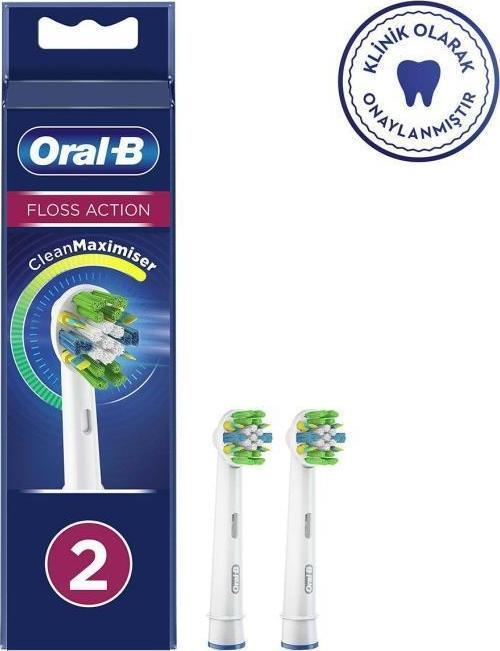 Diş Fırçası Yedek Başlığı Floss Action 2'li