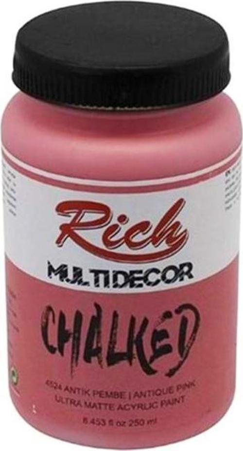 Multi Decor Chalked Akrilik Boya Antik Pembe 250ml