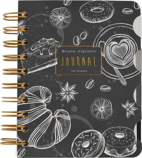 Spiralli Defter A5 4 Ayraçlı, 30 Yap. Çizgili, 30 Yap. Çizgili, 30 Yap. Noktalı, 30 Yap. Düz