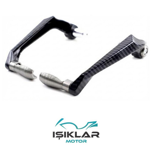 SYM VS 125 150 Manet Koruma Karbon Detaylı Gümüş Renk-IMK226