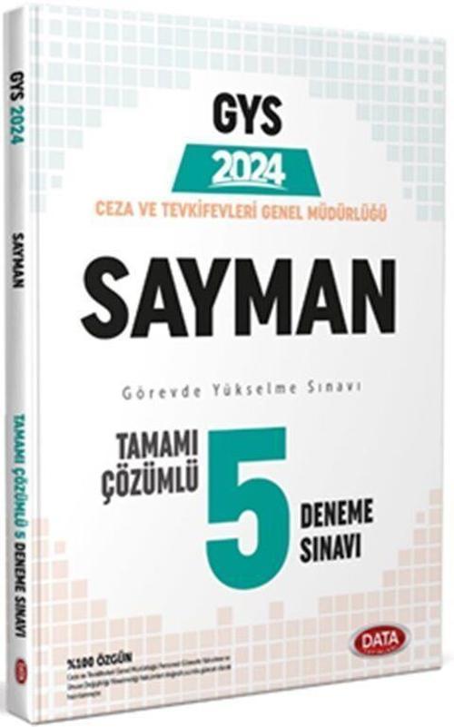 Ceza ve Tevkifevleri Sayman GYS Tamamı Çözümlü 5 Deneme Sınavı