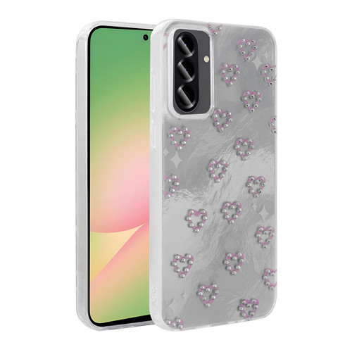 Galaxy A26 Kılıf Kamera Çıkıntılı Parlak Figürlü Shiny Happy Silikon Kapak