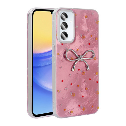 Galaxy A15 Kılıf Kamera Çıkıntılı Parlak Figürlü Shiny Happy Silikon Kapak