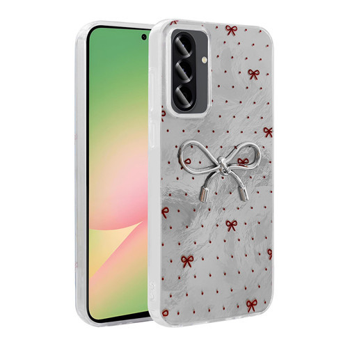 Galaxy A26 Kılıf Kamera Çıkıntılı Parlak Figürlü Shiny Happy Silikon Kapak