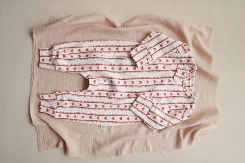 Kalp Baby Fluff Serisi Fermuarlı Tulum