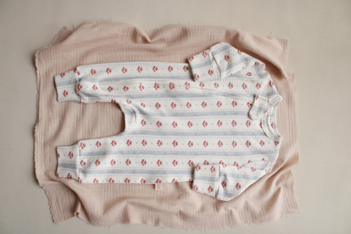Çiçek Baby Fluff Serisi Fermuarlı Tulum