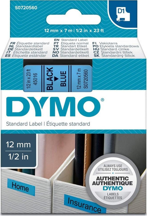 D1 Yedek Şerit 12 Mmx 7 Metre Mavi-Siyah (45016) S0720560