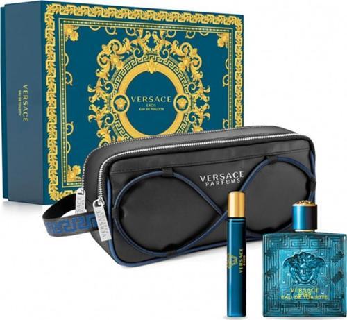 Eros Pour Homme Erkek Parfüm EDT 100ML  EDT 10ML Çanta Hediye Seti