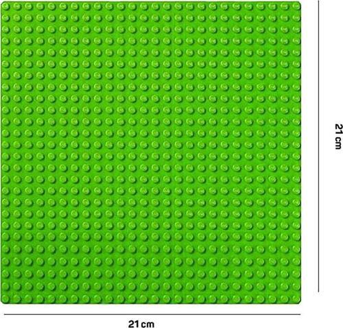 Yeşil Uygulama Zeminli Mikro Blok Funny Blocks 300 Parça Plastik Kutulu