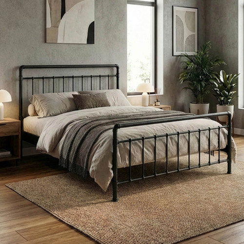 Odin Çift Kişilik Metal Karyola (Ölçü & Renk Seçenekli)