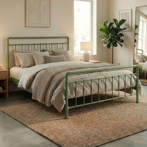 Odin Çift Kişilik Metal Karyola (Ölçü & Renk Seçenekli)