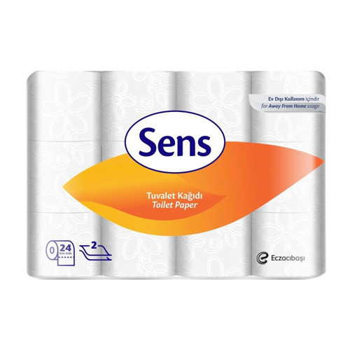 Tuvalet Kağıdı 24'lü 3 Paket 72 rulo 150 Yaprak