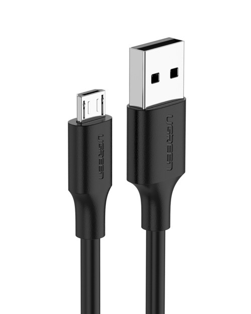 USB-A to Micro USB Hızlı Şarj Kablosu 0,5 Metre, Siyah, 60135