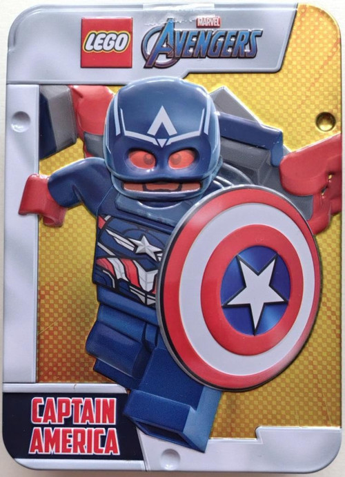 Super Heroes 242506-1 Captain America Metal Box (Rectangular Box Version)