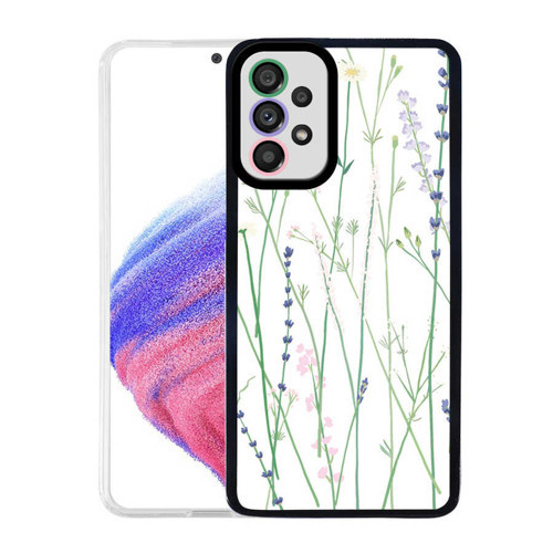 Galaxy A13 4G Kılıf M-Fit Desenli Kılıf Flower No4