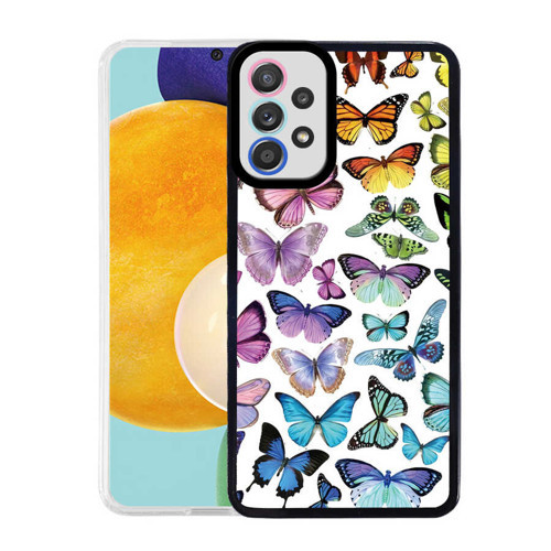 Galaxy A52 Kılıf M-Fit Desenli Kılıf Butterfly No3