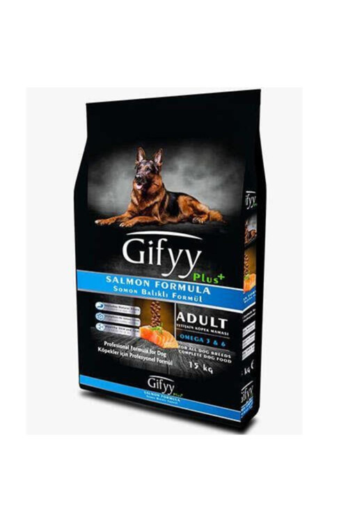 Gifyy Premium Somonlu Köpek Maması 15 Kg