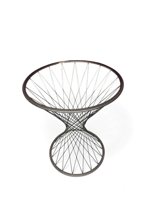 Ham Metal Telli Pota Model Masa Ayağı – 65 cm Üst Çap, 50 cm Alt Çap, 72 cm Yükseklik