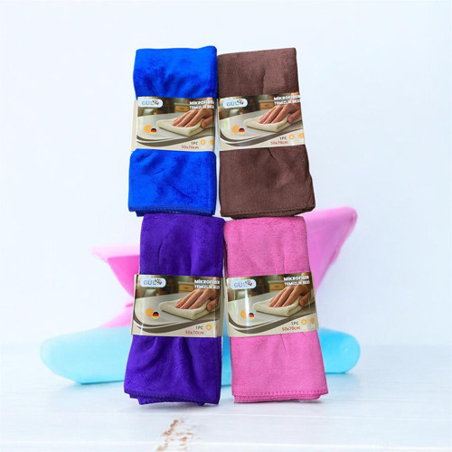NO628 50CM *70CM MİKROFİBER TEMİZLİK BEZİ 1 ADET