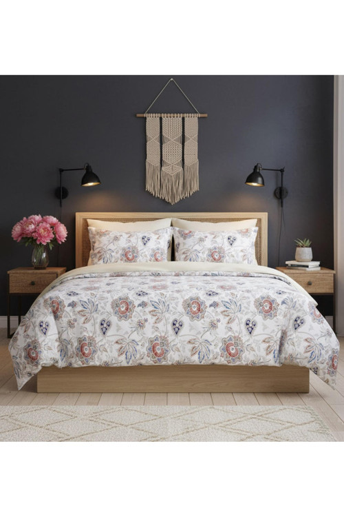 Mystory Home Lastikli Çarşaflı Çift Kişilik Nevresim Takımı Ottoman
