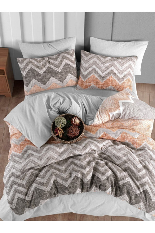 Mystory Home Lastikli Çarşaflı Çift Kişilik Nevresim Takımı Superior 200X220 Cm