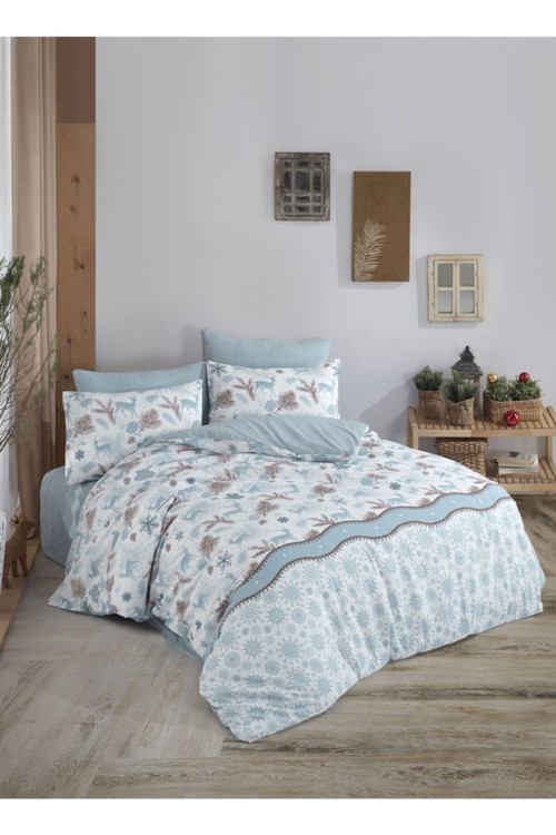 Mystory Home Çift Kişilik Nevresi Takımı Yılbaşı