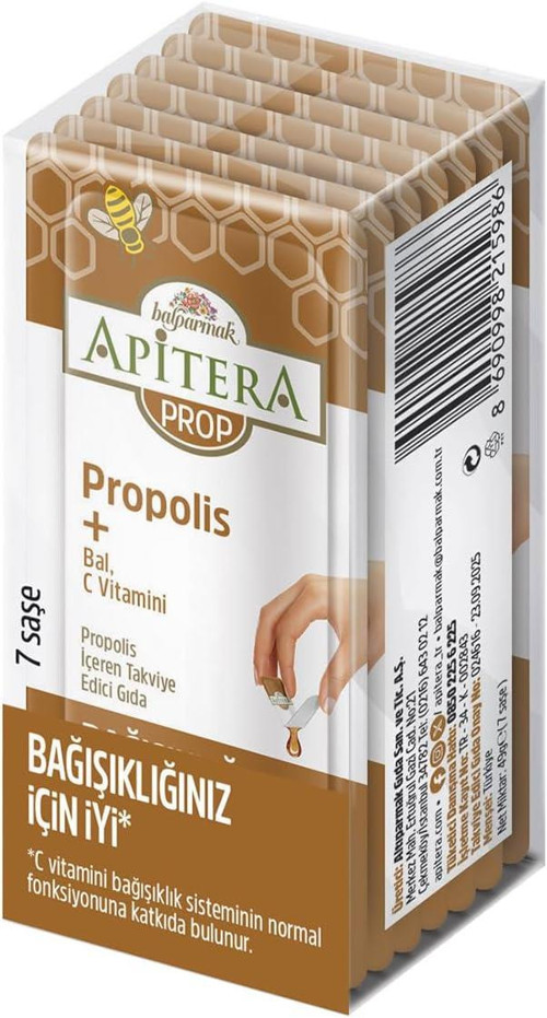 Apitera Prop 7 g x 7 Adet ( Propolis + C Vitamini )